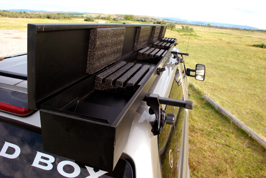 The Big Sky Fly Rod Box - Vehicle-Mounted Fly Rod Carriers Made In USA