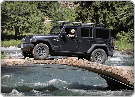 Fly Rod Carrier for Jeep